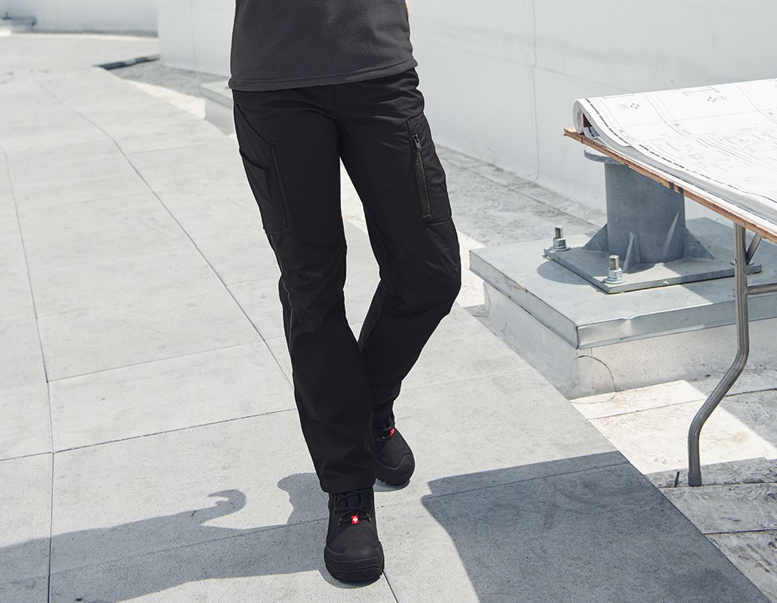 Hosen: Damenhose e.s.vision + schwarz