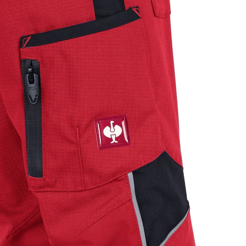 Broeken: Winterbroek e.s.vision, kinderen + rood/zwart 2