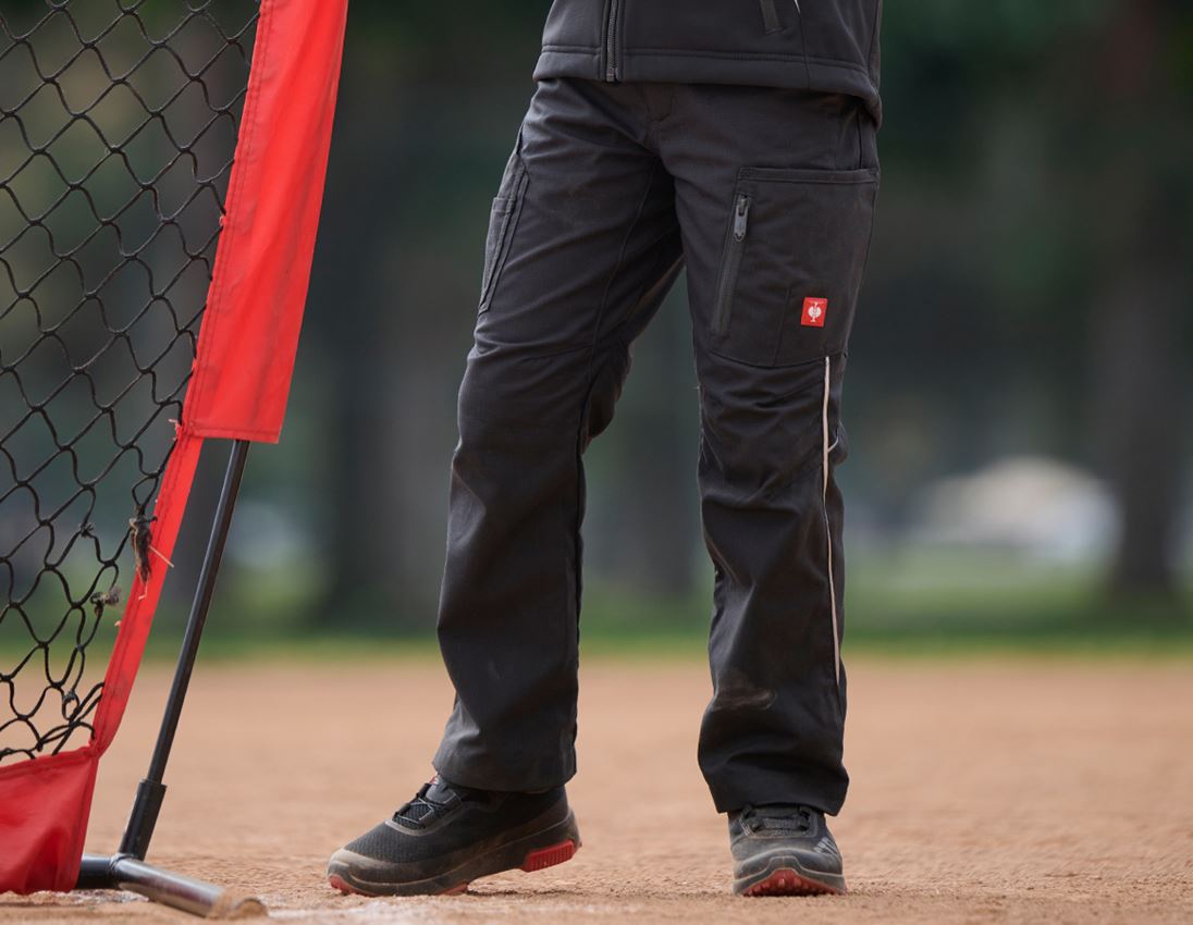 Hosen: Winter-Bundhose e.s.vision, Kinder + schwarz