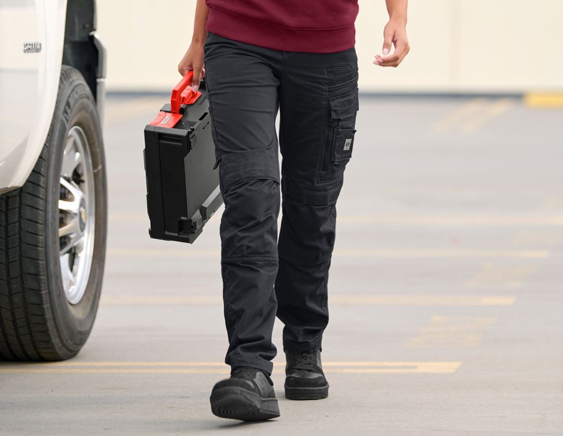 Hosen: Bundhose e.s.motion ten, Damen + oxidschwarz