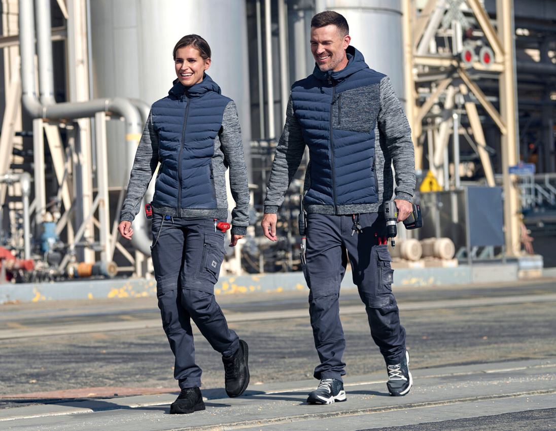 Werkbroeken: Werkbroek e.s.motion ten, dames + leisteenblauw 2