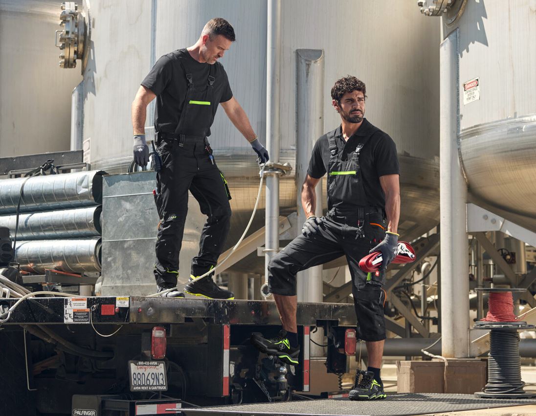 Thèmes: Salopette e.s.motion 2020 + noir/jaune fluo/orange fluo 3