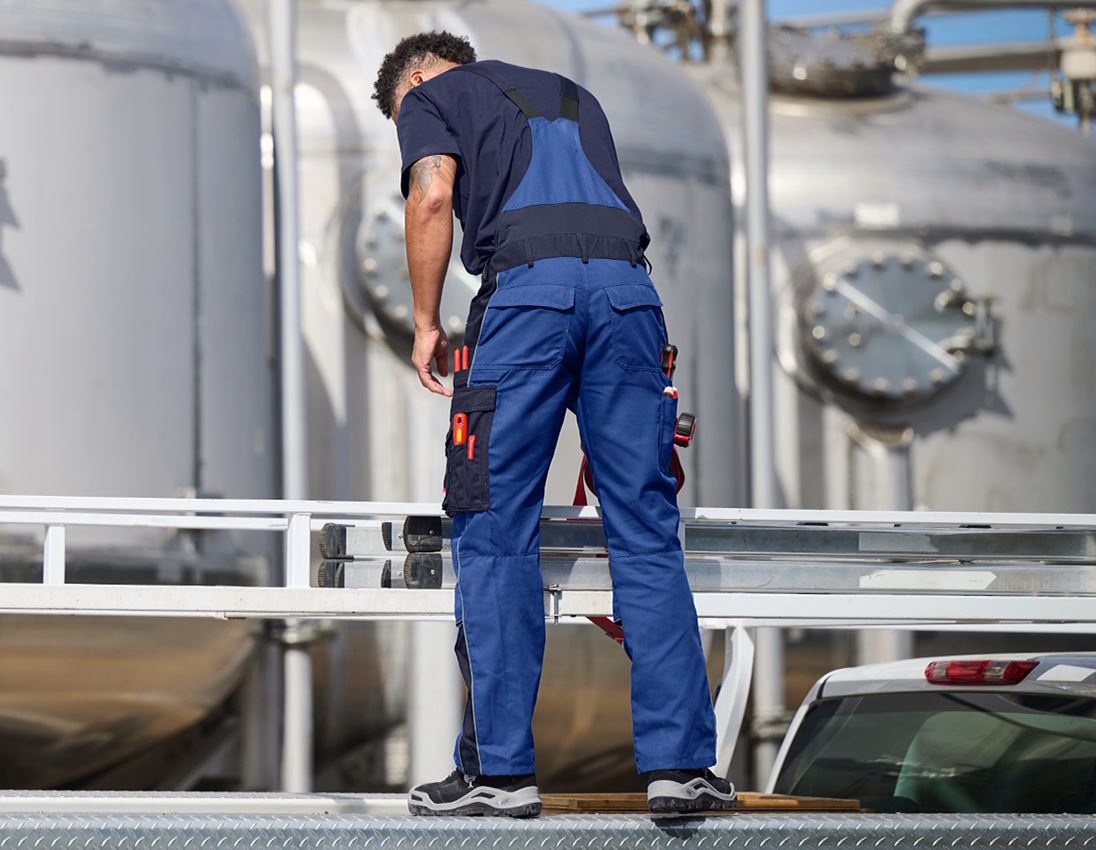 Hosen: Latzhose e.s.active + kornblau/dunkelblau 4