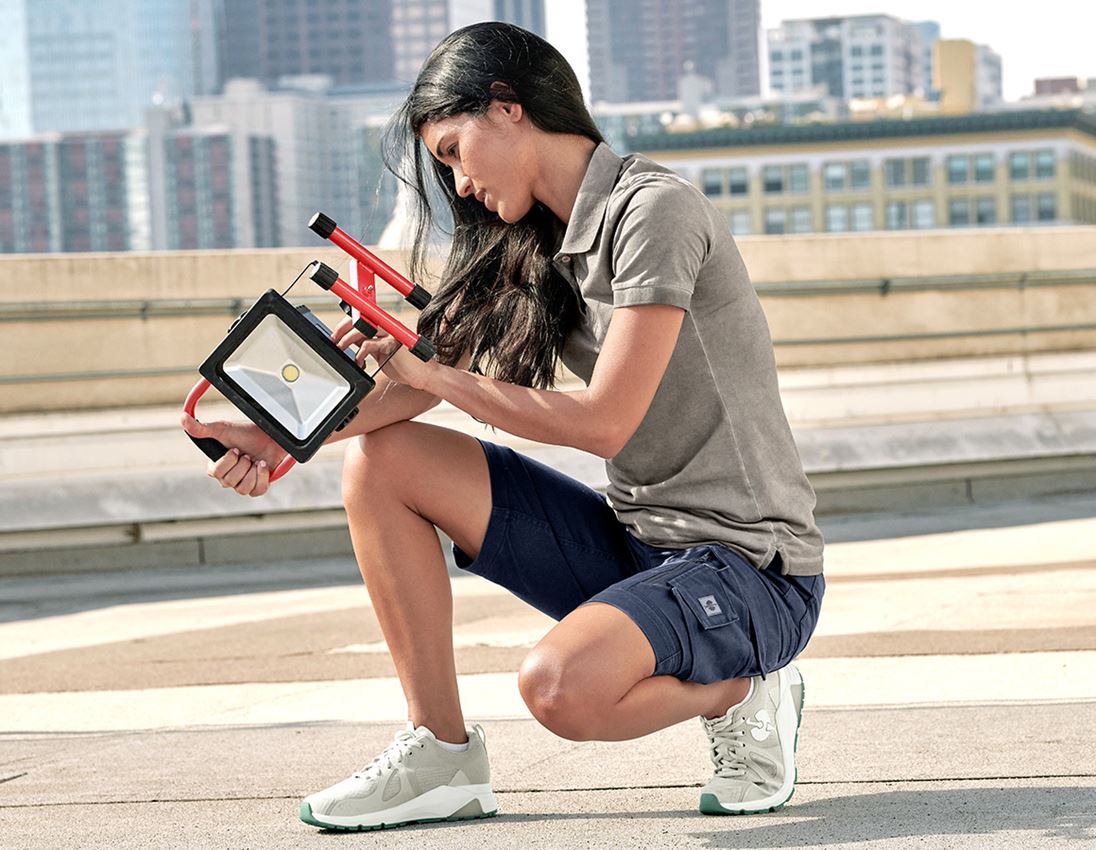 Hosen: Short e.s.motion ten, Damen + schieferblau 1