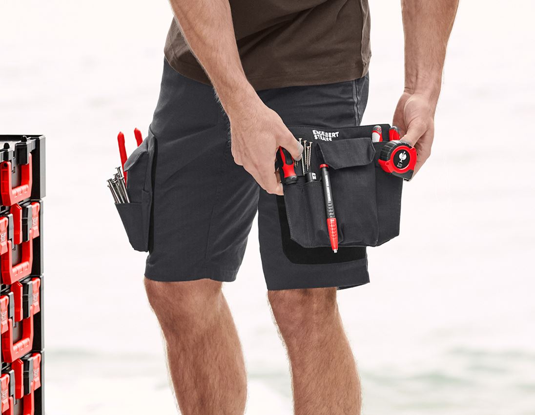 Werkbroeken: Short e.s.tool concept + zwart 1