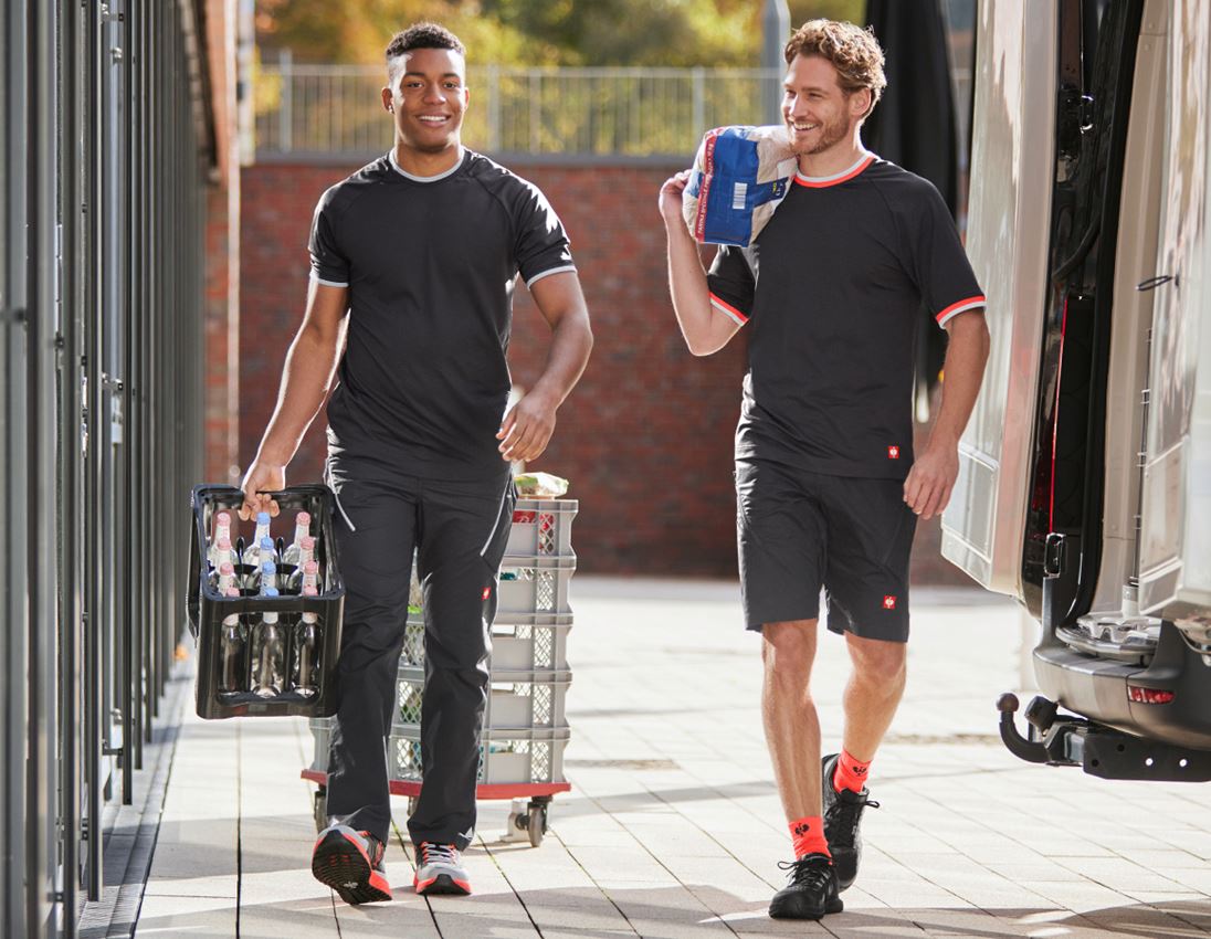 Werkbroeken: Multipocketshort e.s.ambition + zwart 6