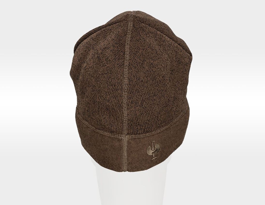 Accessoires: e.s. Mütze therma-plus + haselnuss melange 3