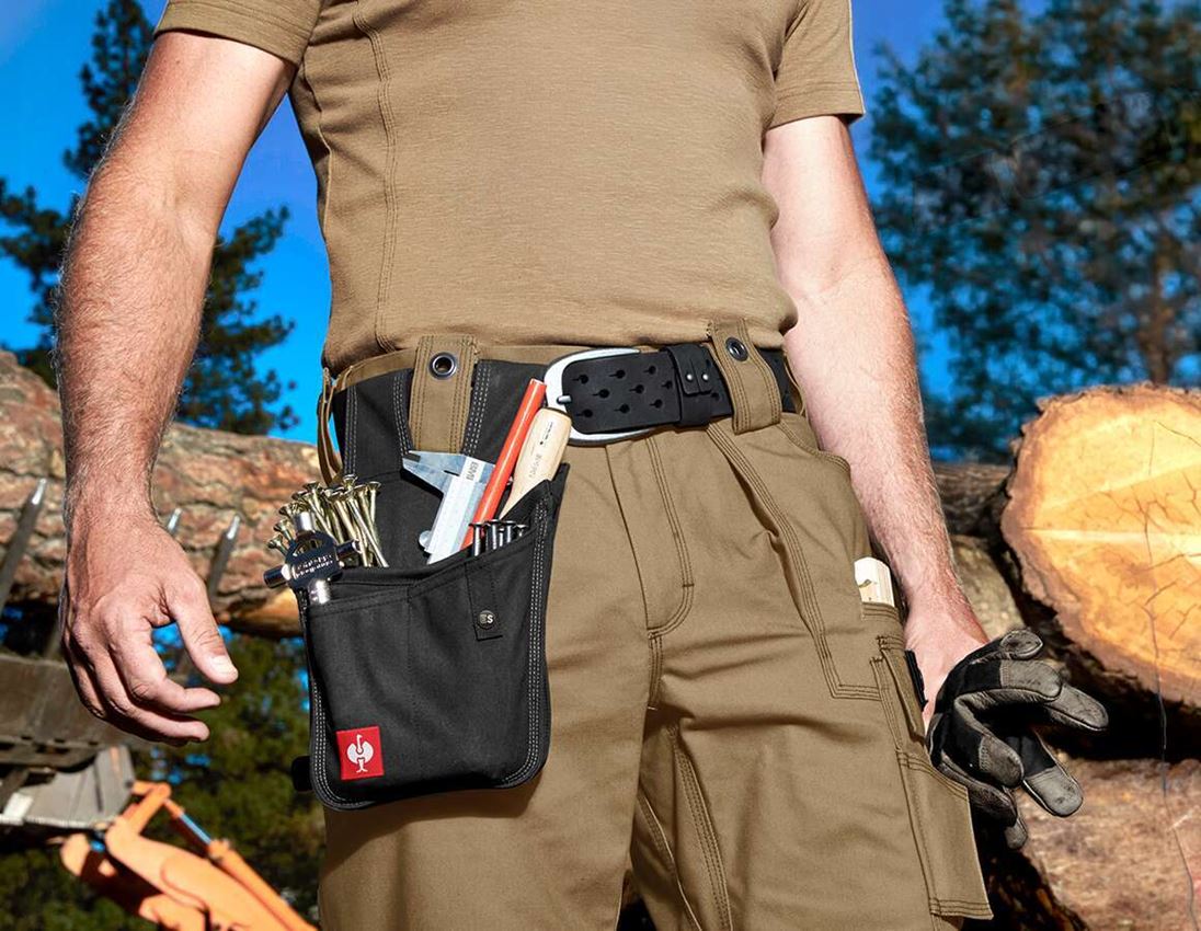 Accessoires: Ledergürtel e.s.roughtough PX2 + schwarz