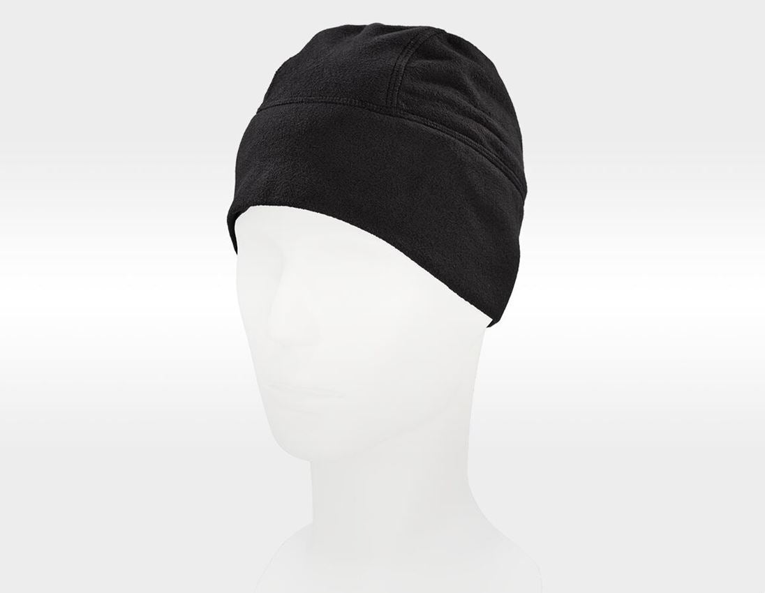 Accessoires: e.s. FIBERTWIN® microfleece Mütze + schwarz 2