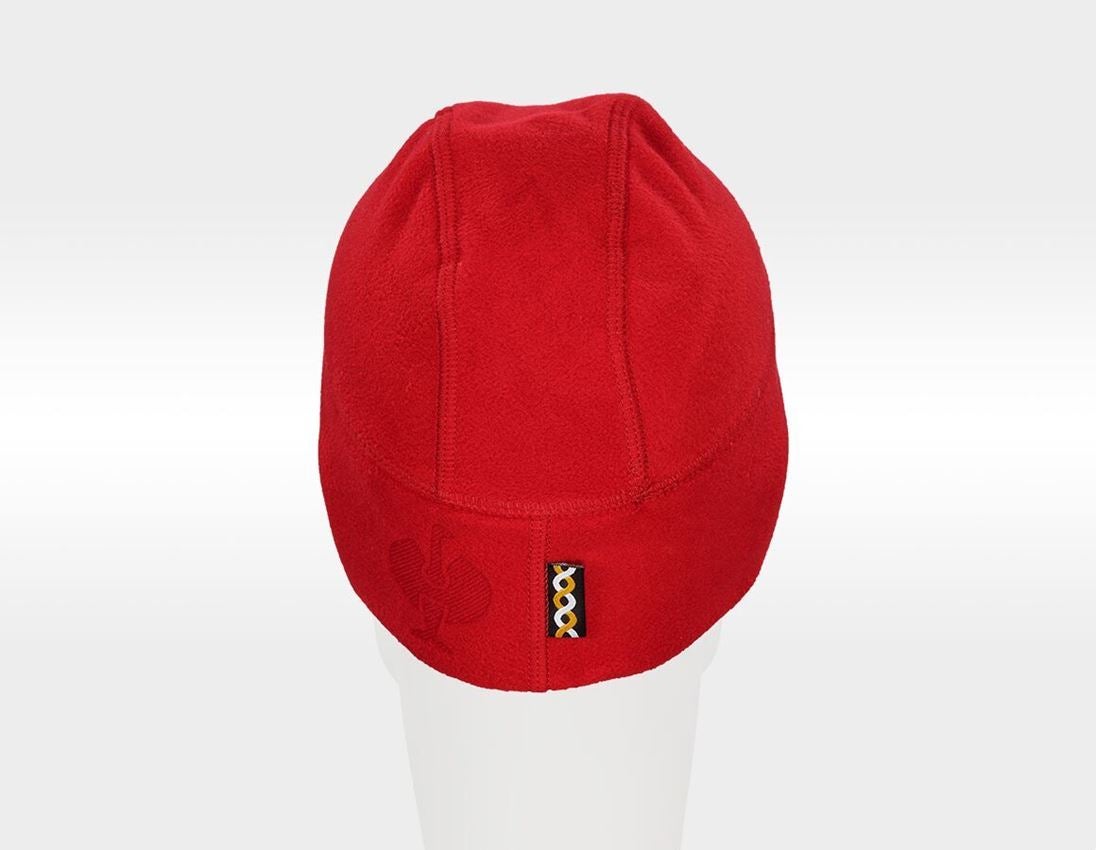 Accessoires: e.s. FIBERTWIN® microfleece Mütze + feuerrot 3