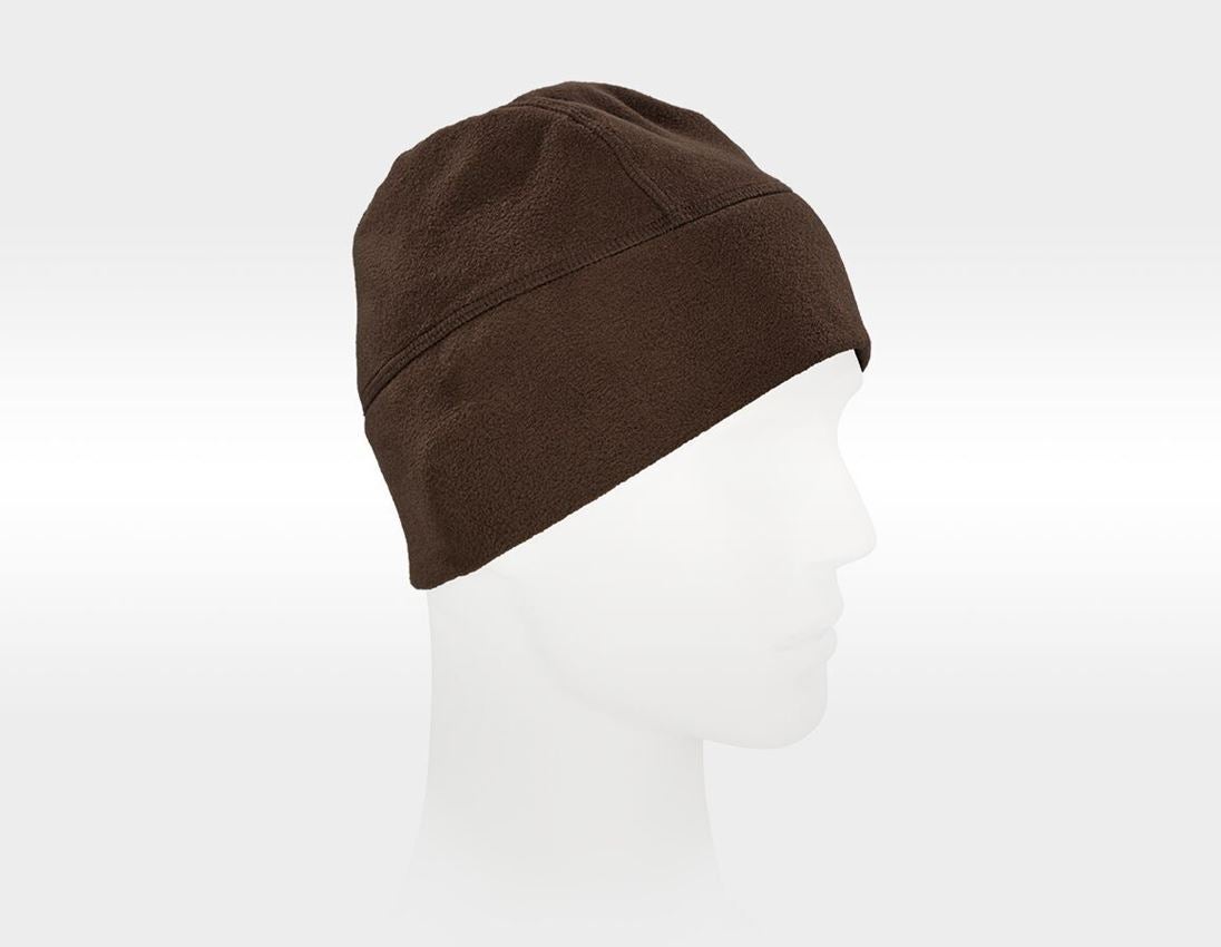 Accessoires: e.s. FIBERTWIN® microfleece Mütze + kastanie 1