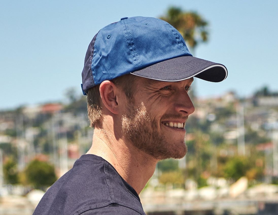 Accessoires: e.s. Cap color + kobalt/pacific