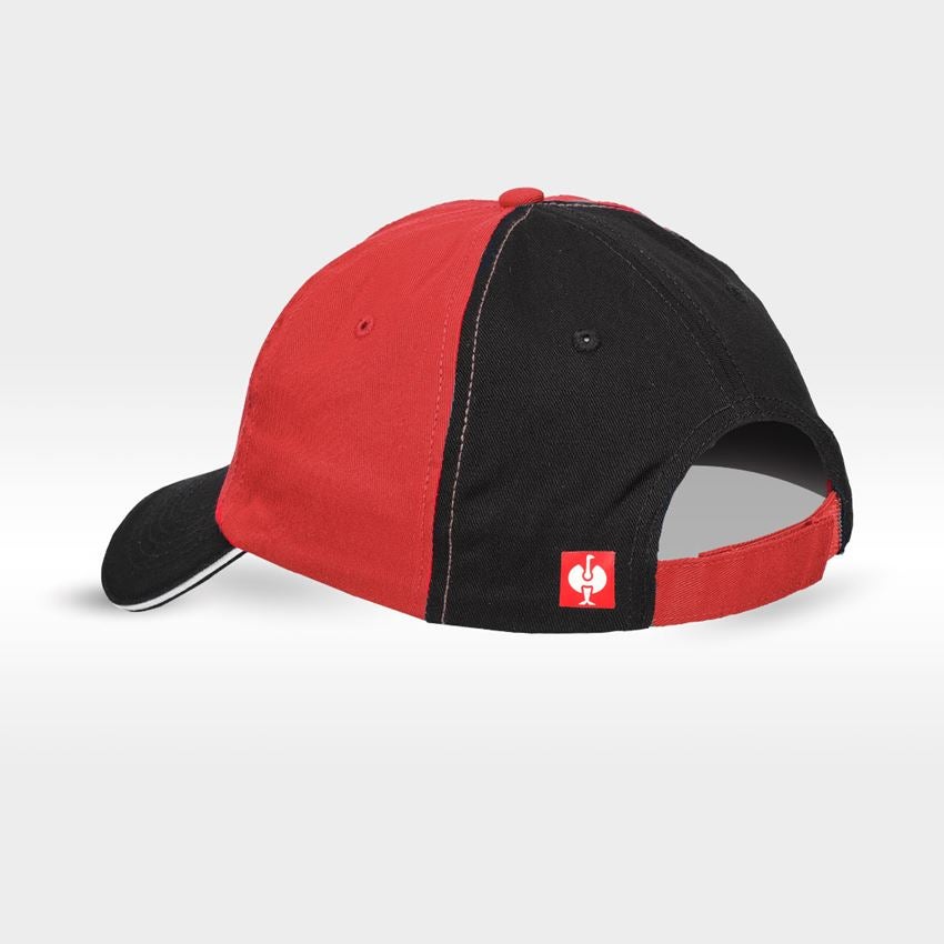 Accessoires: e.s. Cap color + rood/zwart 2