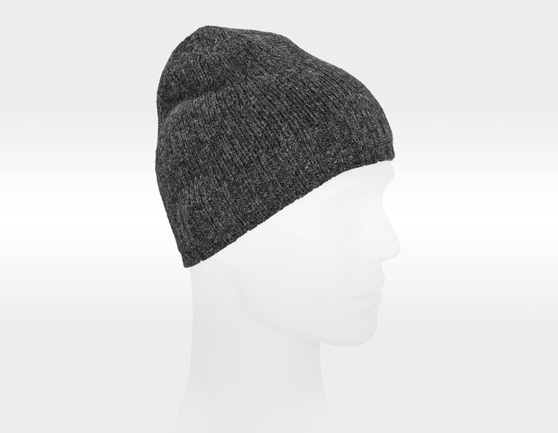 Accessoires: e.s. Grobstrickmütze + titan 3