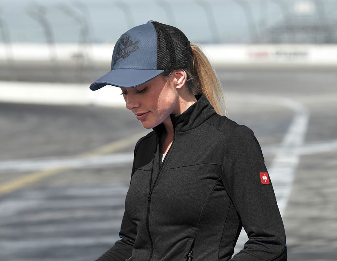 Accessoires: Casquette e.s.iconic works + bleu oxyde 1