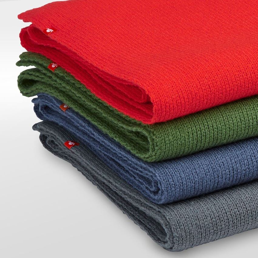 Accessoires: e.s. Gebreide sjaal + nordic blauw 2