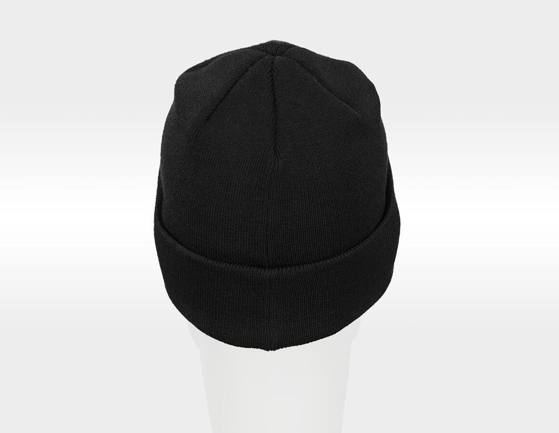 Kleding: Gebreide muts e.s.line.core + zwart 4