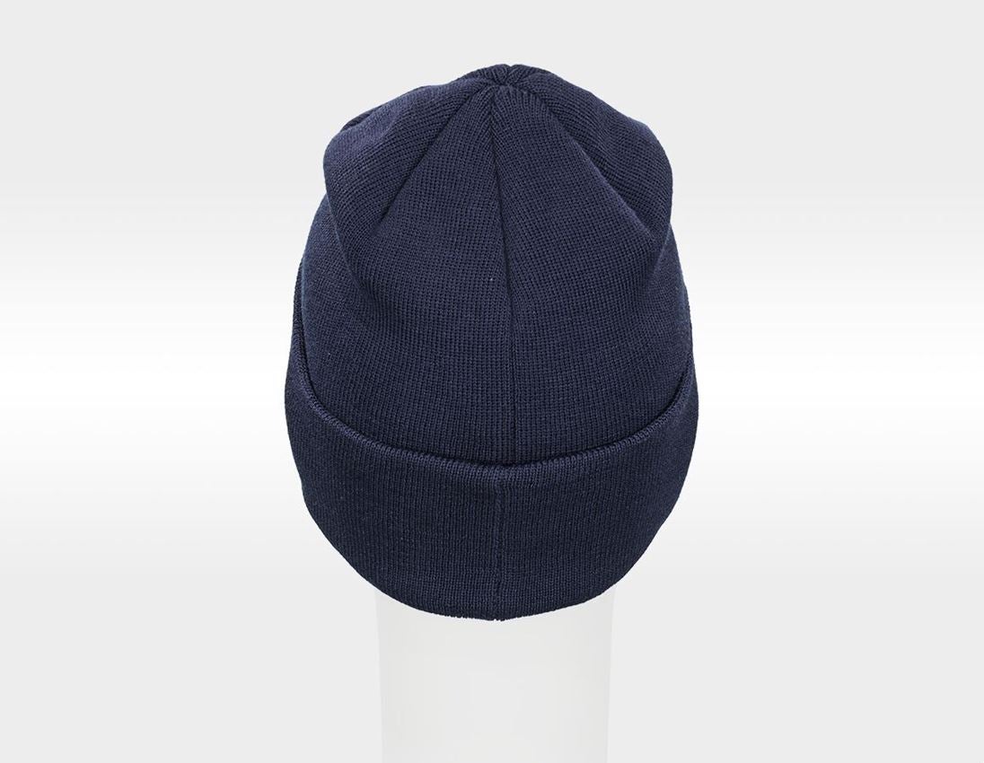 Kleding: Gebreide muts e.s.line.core + donkerblauw 4
