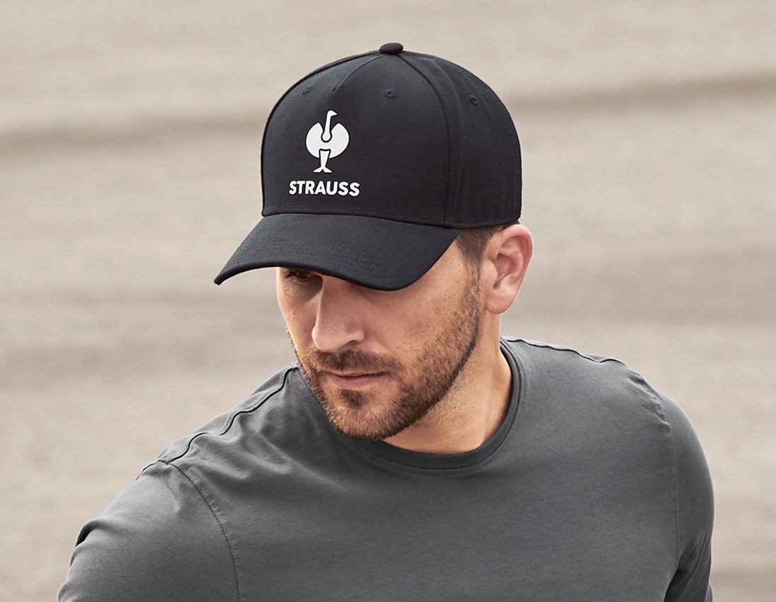Accessoires: Cap e.s.concrete + zwart