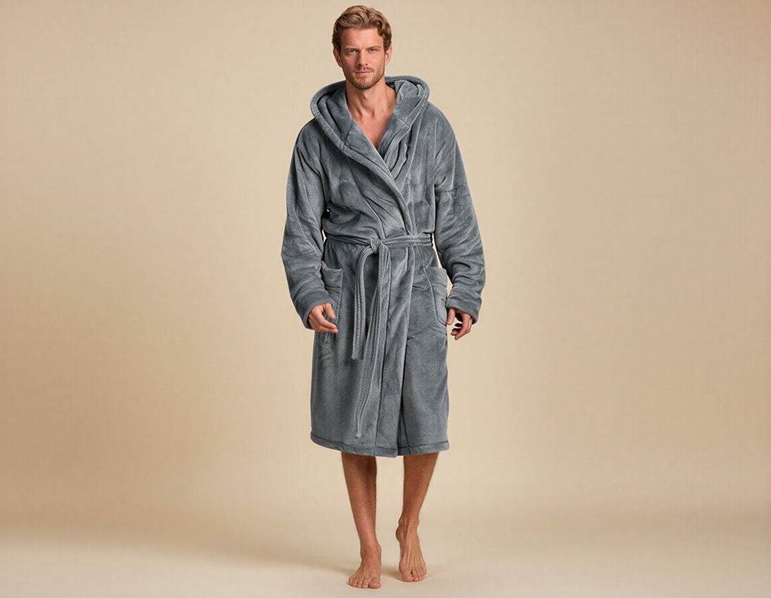 Accessoires: e.s. Badjas + nordic grijs