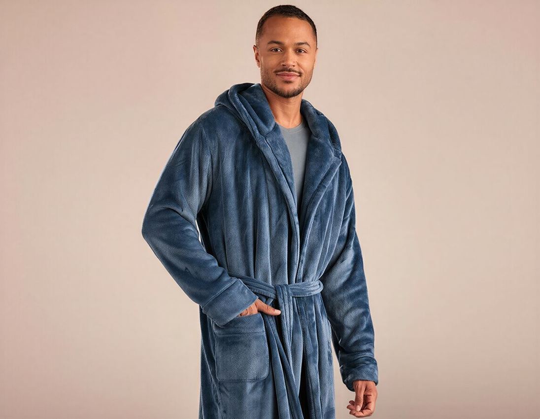 Accessoires: e.s. Badjas + nordic blauw