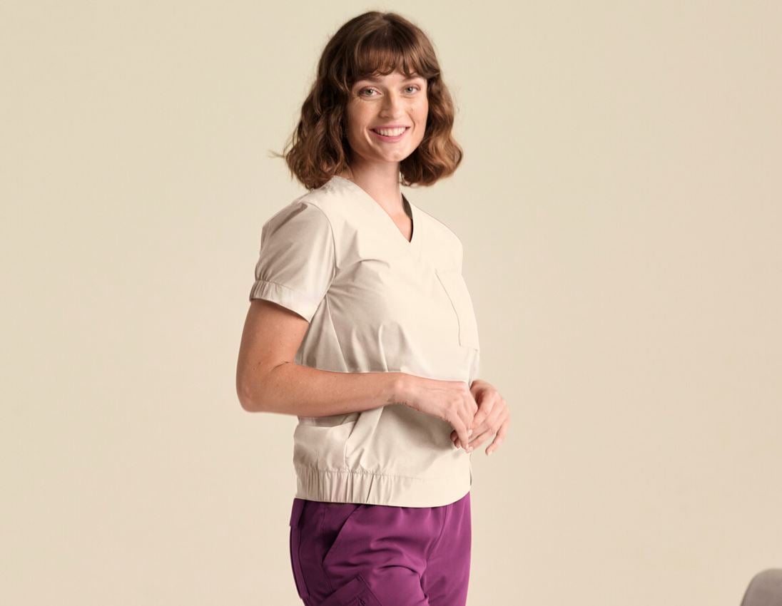 Bovenkleding: Pocket Shirt e.s.avida, dames + jurabeige 1