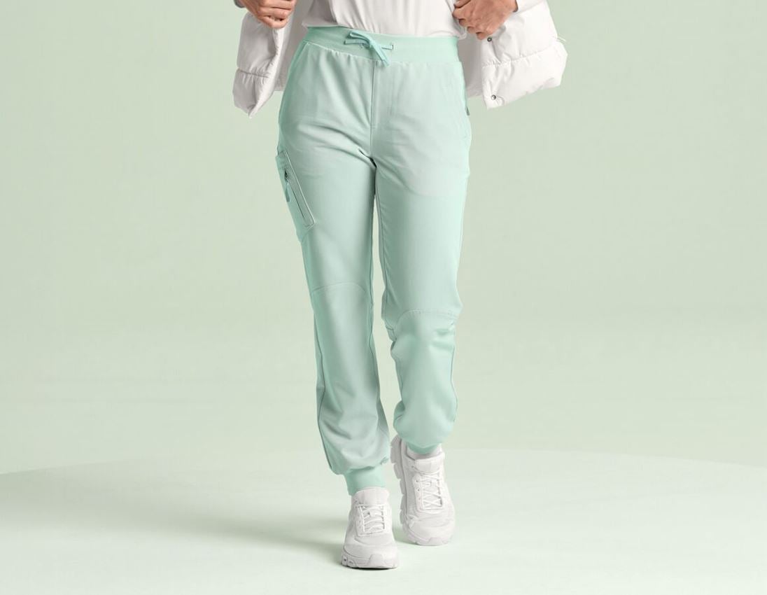 Werkbroeken: Pocket broek e.s.avida, dames + zachtgroen