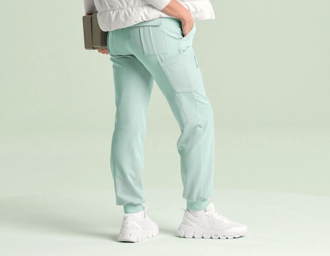 Werkbroeken: Pocket broek e.s.avida, dames + zachtgroen 2
