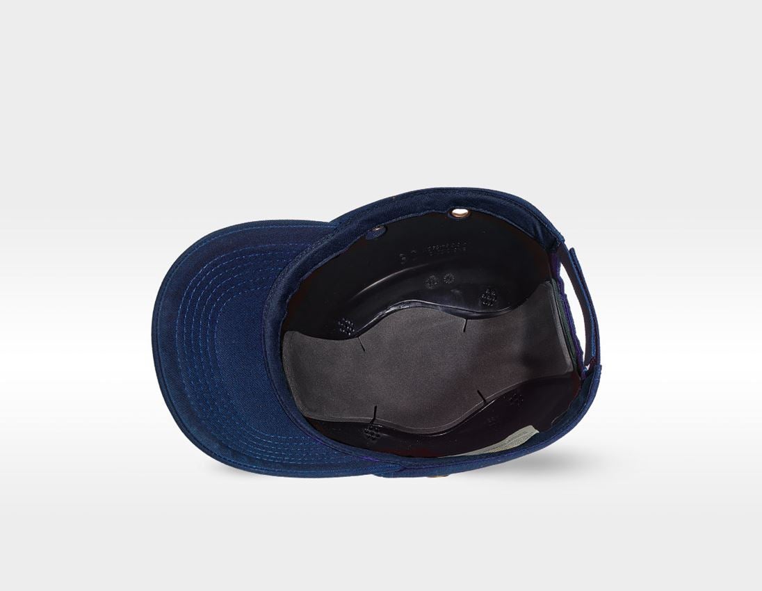 Veiligheidshelmen: Stootcap + donkerblauw