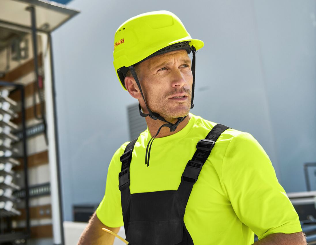 Arbeidsveiligheid: e.s. Werkhelm worker + geel 1