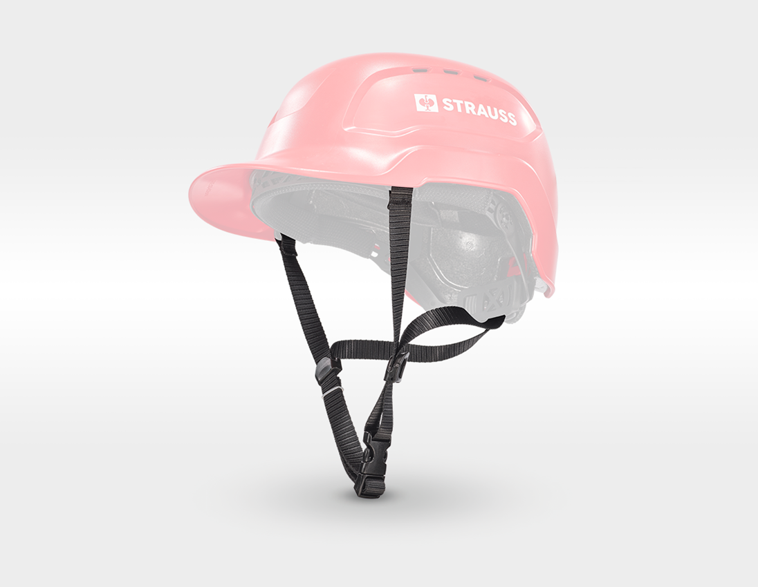 Accessoires: Kinriem voor e.s. Werkhelm worker + zwart