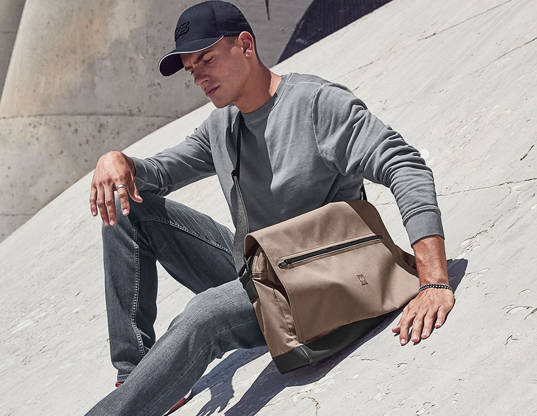 Thèmes: Messenger Bag e.s.motion ten + brun cendré