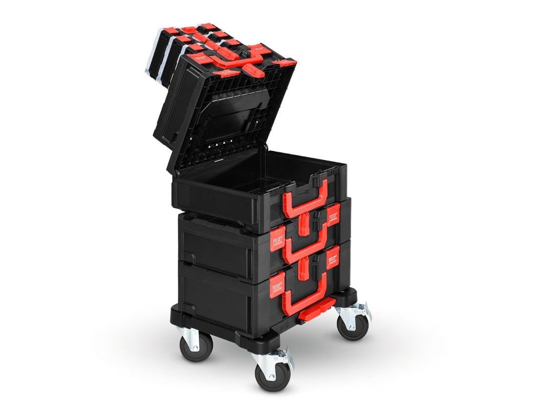 STRAUSSbox Systeem: STRAUSSbox 145 midi+ + zwart/rood 2