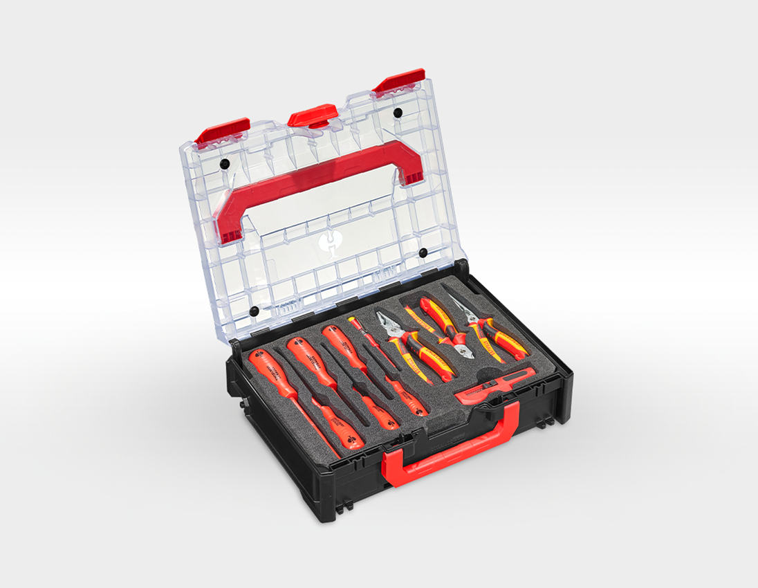 STRAUSSbox System: STRAUSSbox Werkzeug-Set 118 Elektro classic 2