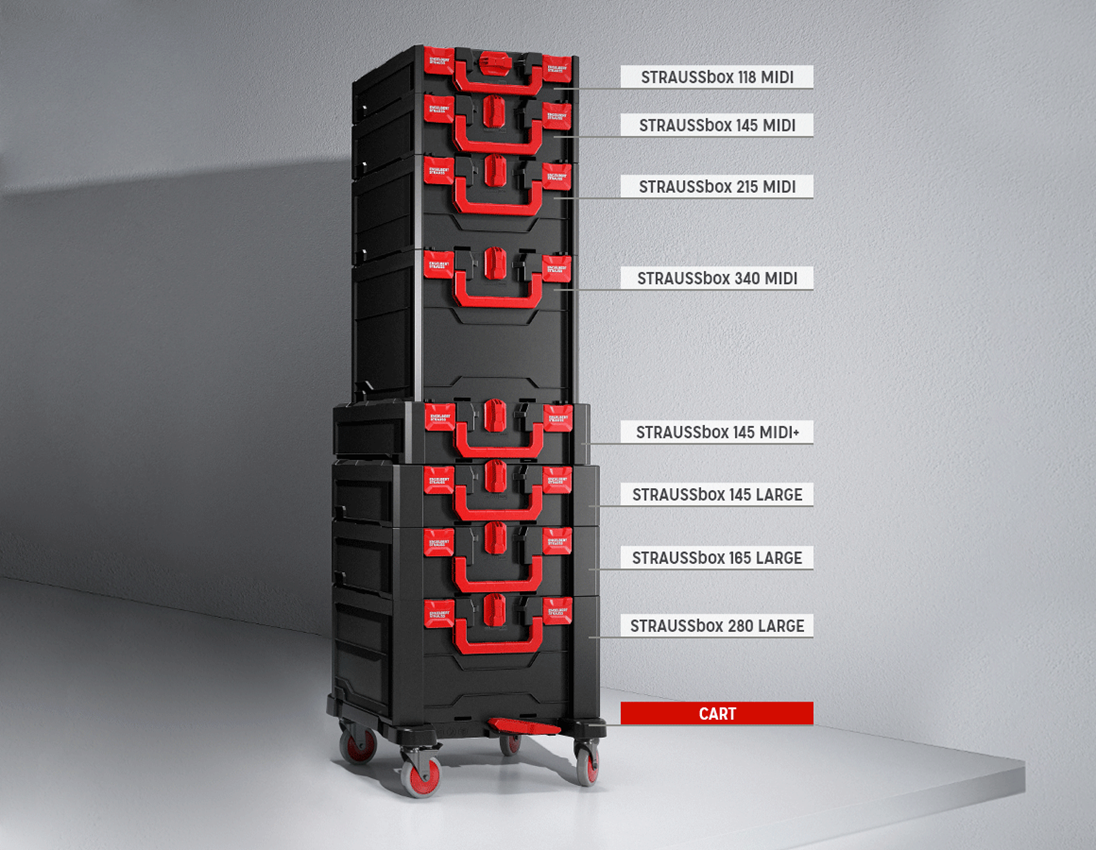 STRAUSSbox Systeem: STRAUSSbox Cart 4