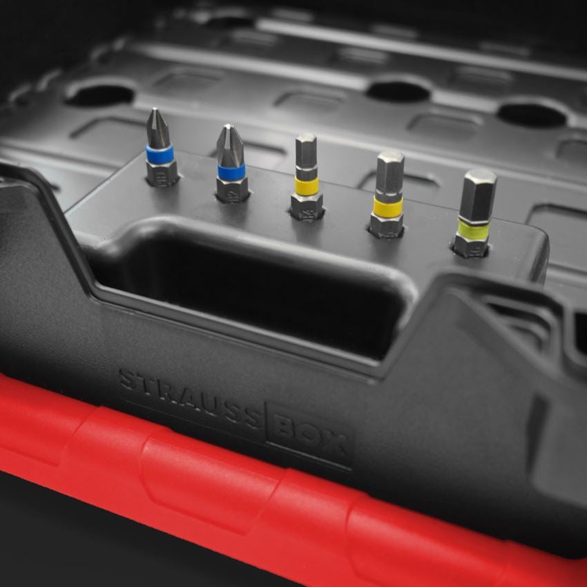 Système STRAUSSbox: STRAUSSbox 118 midi avec tool boxes, 14 boîtes 2