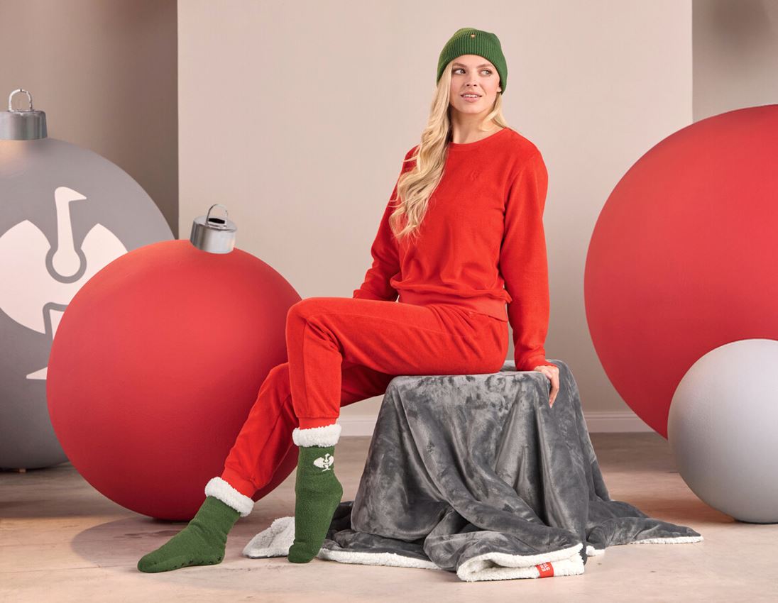 Accessoires: e.s. Couverture en fibre polaire + gris nordique 2