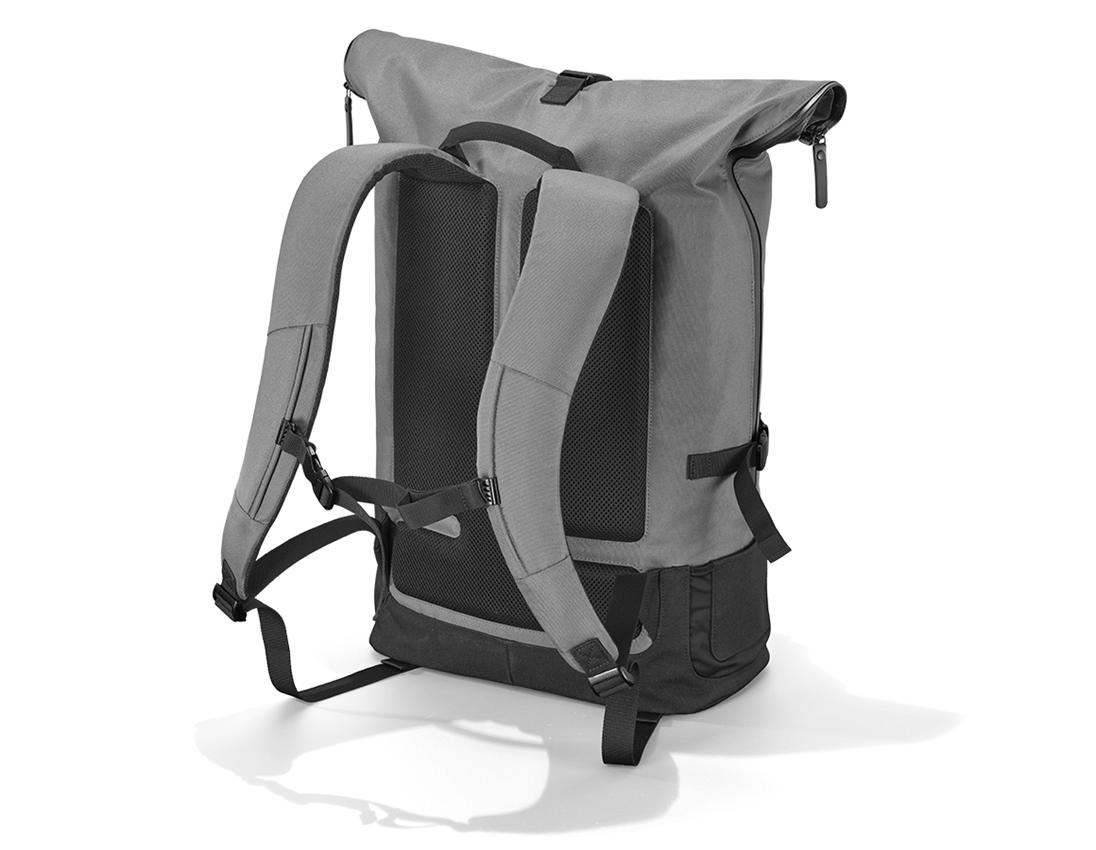 Vêtements: e.s.work&travel Sac à dos enroulable kit cadeau + gris basalte/noir 3