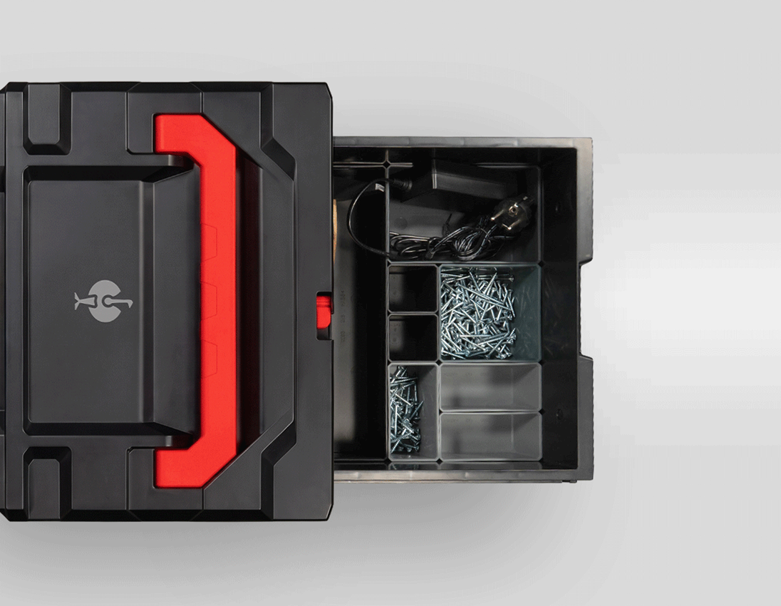 STRAUSSbox System: STRAUSSbox 265 Rack tool boxes, 8 Boxen