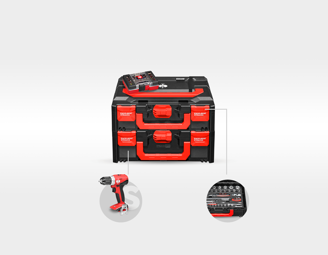 Outils électriques: KIT COMBINÉ 2+18,0V perceuse- visseuse sans fil S