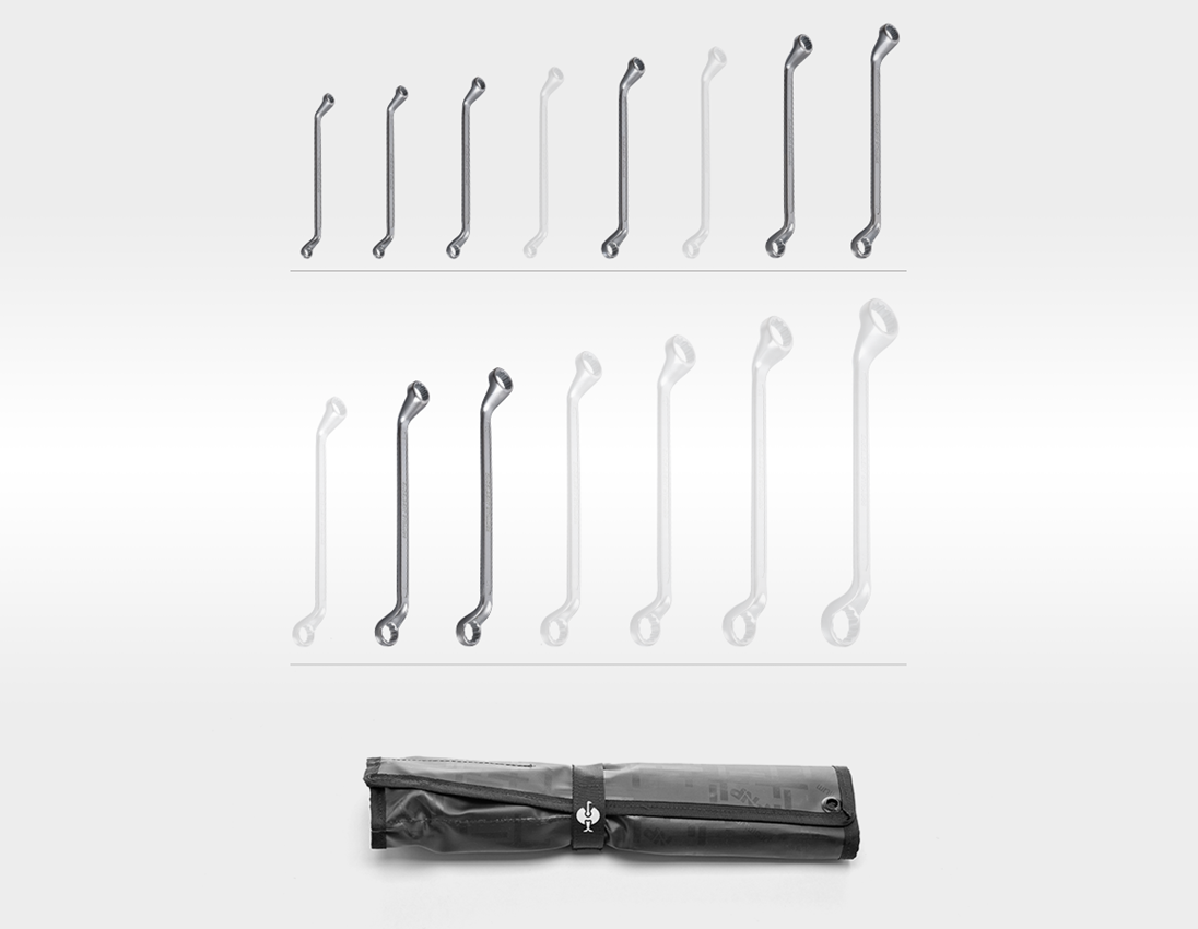 Schroefsleutels: e.s. Ringsleutelset