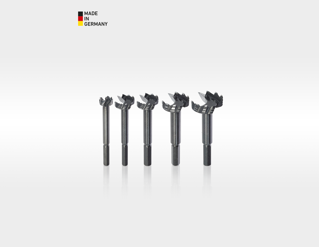 Boor: e.s. forstnerboor-set ultimate
