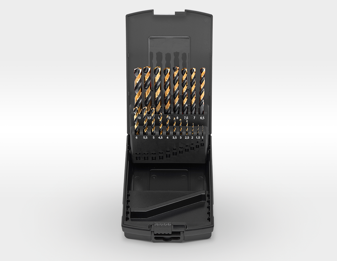 Forets: e.s. Jeu de forets hélicoïdaux pour métal HSS-G