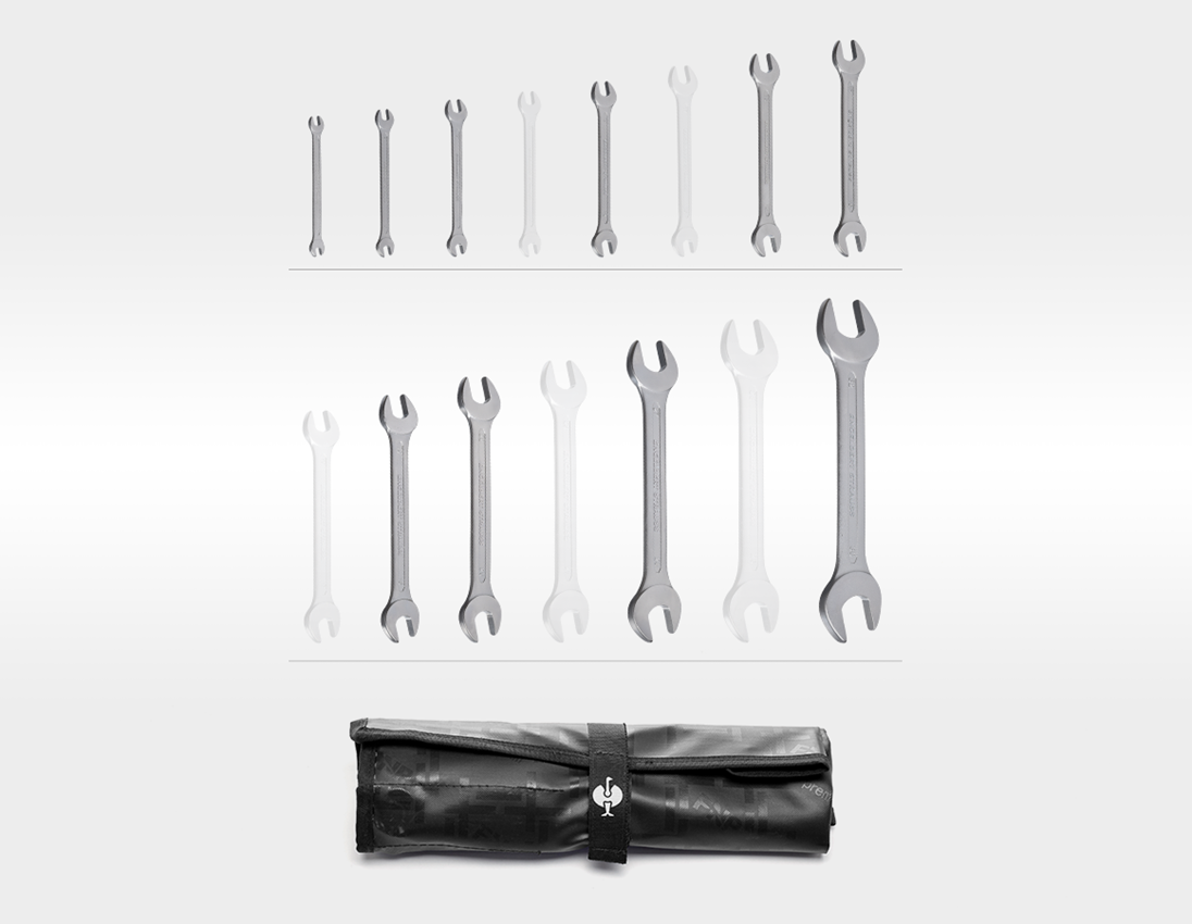 Schraubenschlüssel: e.s. Doppelmaulschlüssel-Satz