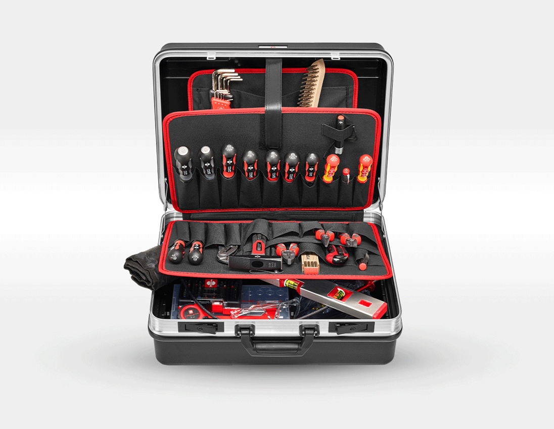 Mallette à outils: Kit d'outils Allround professionnel avec coffre à