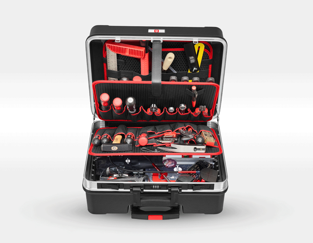 Mallette à outils: Jeu d'outils bois avec coffre à outils