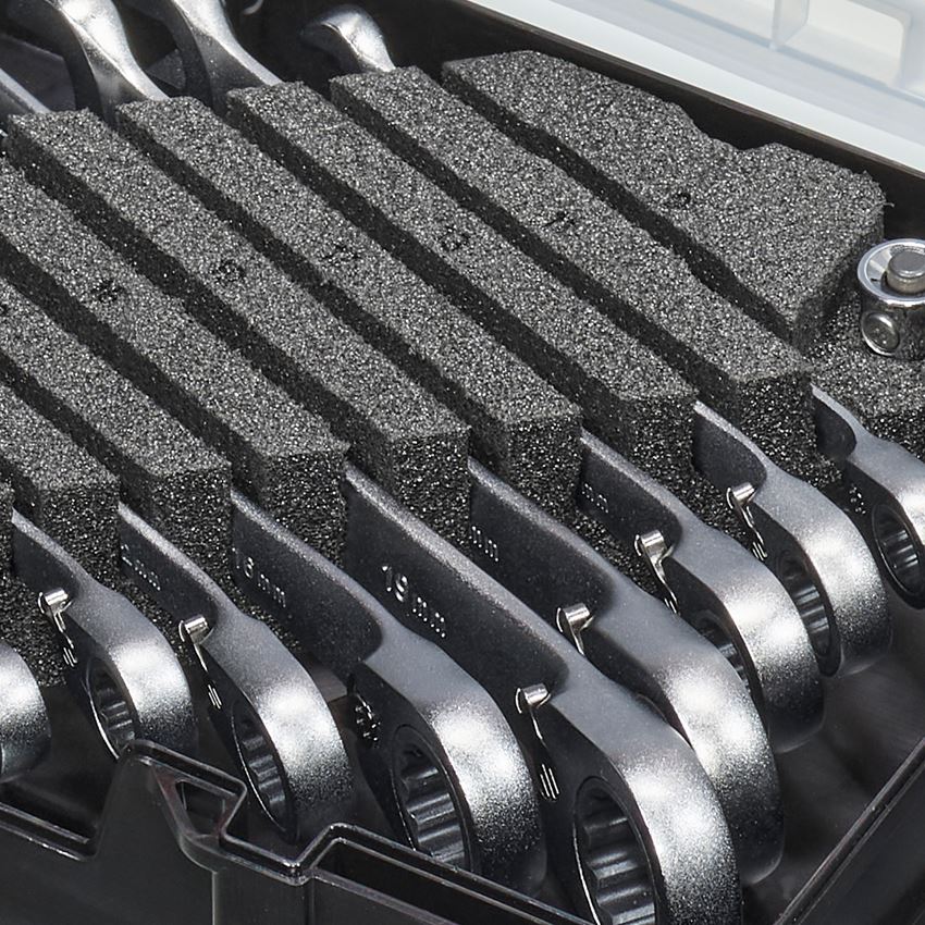 Schroefsleutels: Ratsch-Tech-set omschakelbaar in STRAUSSbox mini 2