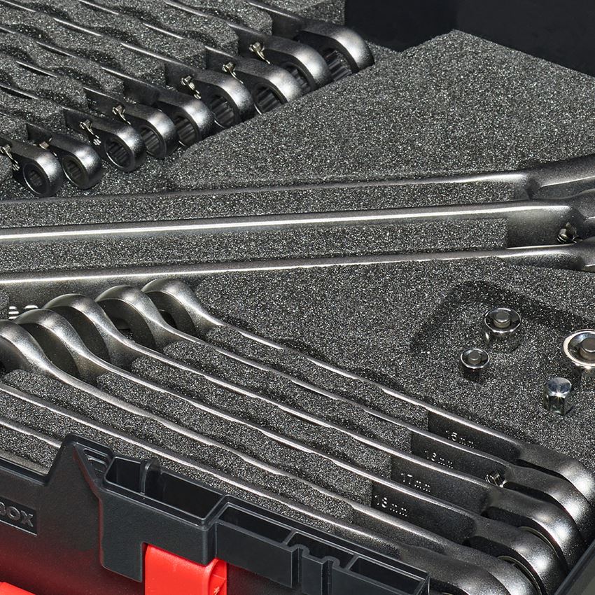 Schroefsleutels: Ratch-Tech-set omschakelbaar in STbox 145 midi+ 2