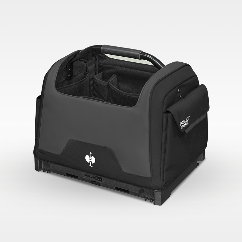 Système STRAUSSbox: Set d'outils élec. pro avec STRAUSSbox + noir 2