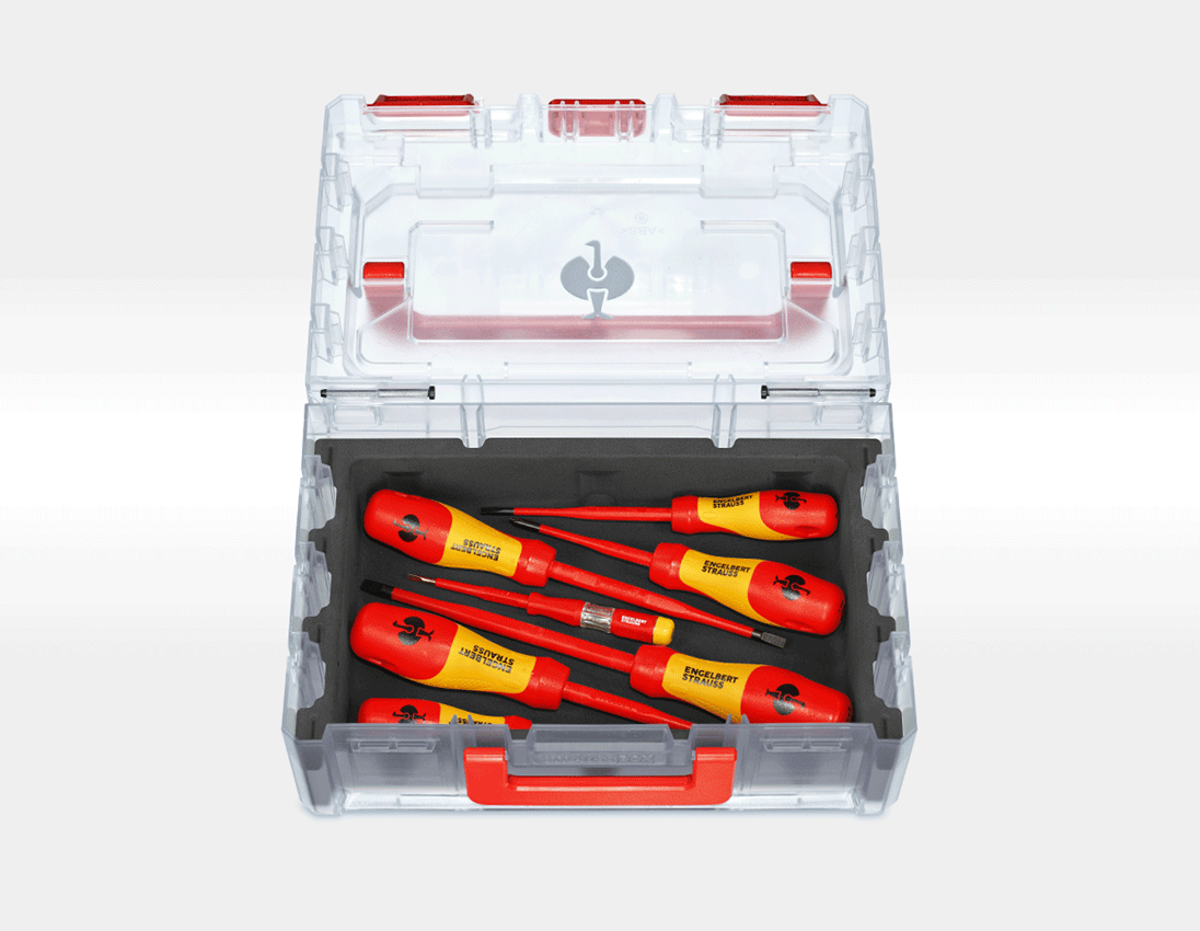 STRAUSSbox System: STRAUSSbox small 3-K VDE Schraubendreher insert